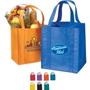 Grocery Non Woven Tote Bag-Full Color 80 GSM