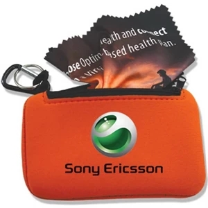Microfiber Cloth 6" x 6" in a phone case