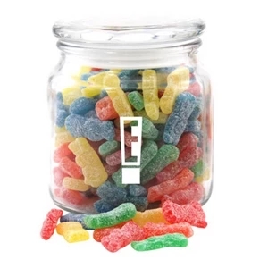 Sour Kids in a Glass Jar with Lid