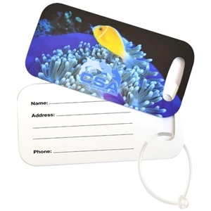 Aluminum Luggage Tag - Full Color