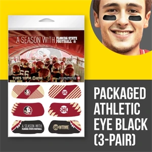 Packaged Athletic Eye Black 3 Pairs