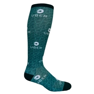 Made in USA Athletic Knee-High Socks With DTG Printing