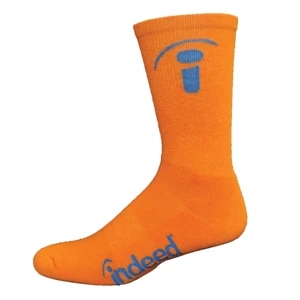 Super Soft Performance Cotton Crew Socks with Knit-In Logo