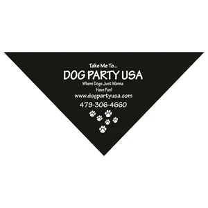 XL Solid Triangle Bandanna  - Made in the USA