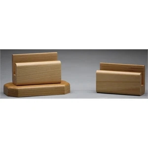 2.25" x 3.5" - Hardwood Business Card Holder