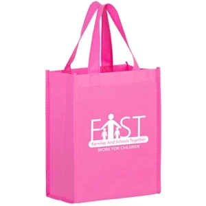 Awareness Pink Non-Woven Tote Bag - Screen Print