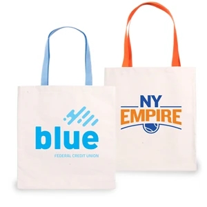 Scholastic Tote Flat- Natural Canvas