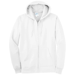 Port & Company - Essential Fleece Full-Zip Hooded Sweatsh...