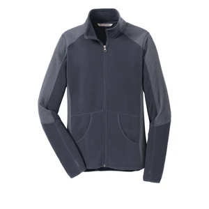 Port Authority Women's Colorblock Microfleece Jacket.