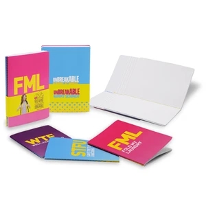 5" x 7" Set of 3 Full Color Stitched Commuter Journals