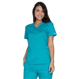 Cherokee Workwear Core Stretch Women's V-Neck Top