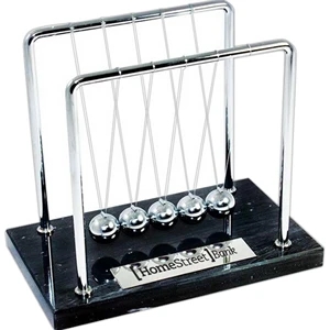 Large Marble Newton's Cradle