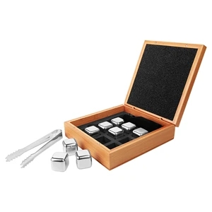 9-Piece Stone Sets in Stainless Steel or Basalt