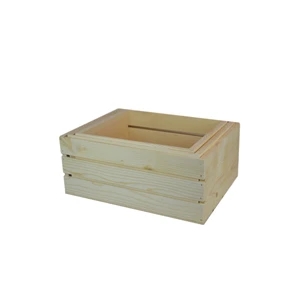 Large 3 Piece Wooden Nesting Crates
