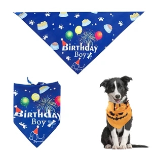 Full Color Pet Bandanna Triangle Scarf