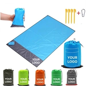 Portable Picnic Blanket Camping Beach Mat Set