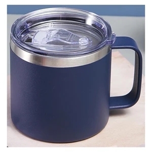 14Oz Coffee Mug With Handle Insulated Stainless Steel