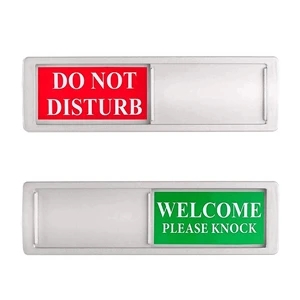 Do Not Disturb Acrylic Privacy Sign Please Knock