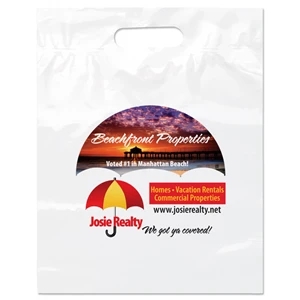 12W x 15H x 3 - Die Cut Handle Bag - Dynamic Color