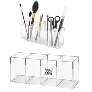 Acrylic Desk Accessory Storage Holder