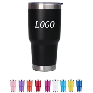 30 Oz Vacuum Sealed Tumbler Car Cup