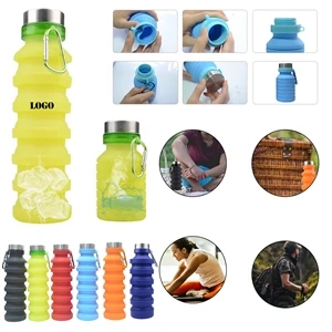 Collapsible Silicone Water Bottle