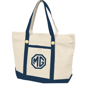Custom Logo Budget Custom Large Cotton Canvas Sailing Tote Bag