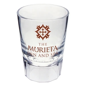 2 oz. Colored Plastic Fluted Shot Glass