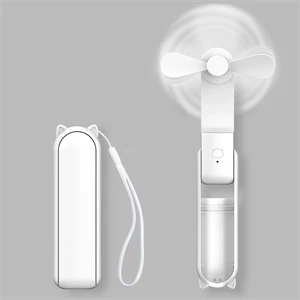 2 In 1 Mini Fan With Power Bank