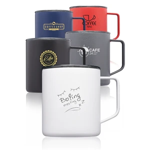 13.5 oz. Kenai Powder Coated Travel Mug