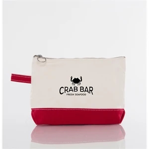 Makeup Bag With Colored Trim