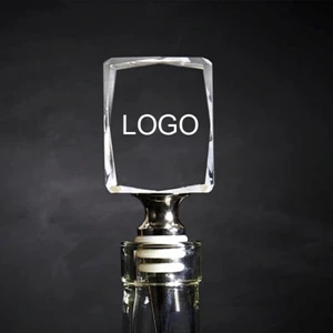3D Crystal Wine Stopper
