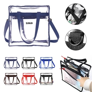 Stadium Approved Clear Tote Bag Messenger Shoulder