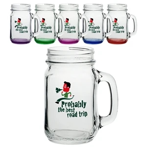 16 oz. Mason Jars with Handles