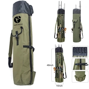 Multi Pocket Fishing Rod Storage Bag