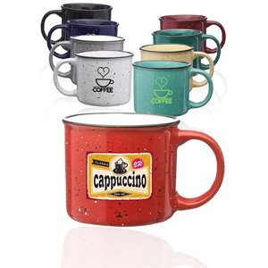 13 oz. Ceramic Campfire Coffee Mugs