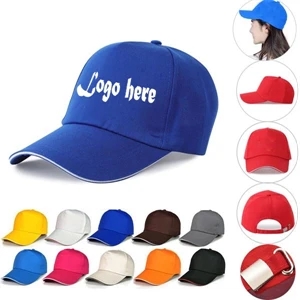 Custom Logo 5 Panel polyester Cotton baseball cap