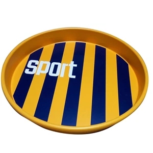 Customs Round Serving Tray