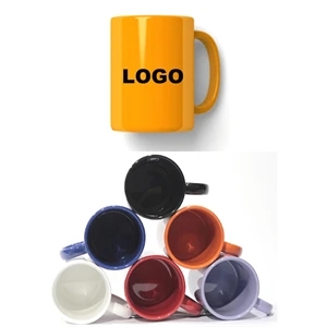 11 Oz. Solid Color Ceramic Mug