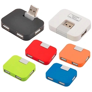 Mini Cube 4-Port USB Hub