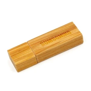 Slim Wooden USB Flash Drive