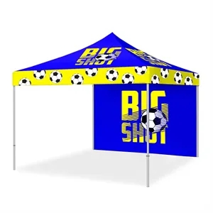 Custom Event Tent - Full Wall Screen Print