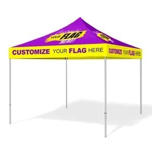 Custom Event Tent Canopy Only - Full Color Digital Print