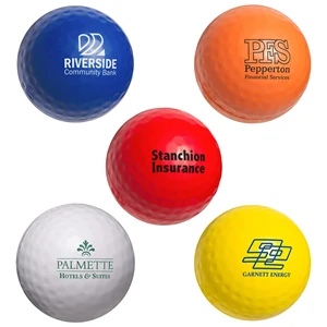 Custom Logo Golf Ball Stress Reliever