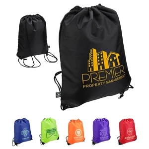 Grab N Go RPET Budget Drawstring Backpack