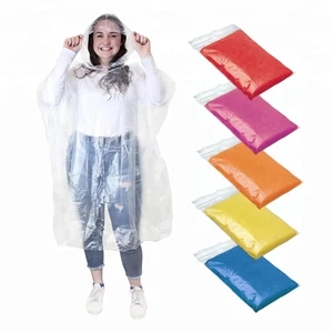 Disposable Rain Ponchos