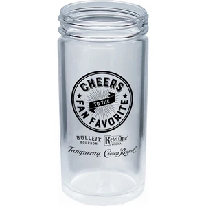 10 oz. Heavy Plastic Mason Jar Glass