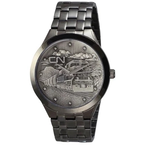 Men's Gunmetal Bolt Medallion Watch 42.5mm