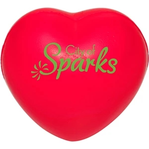 Red Heart Stress Ball w/ Custom Logo