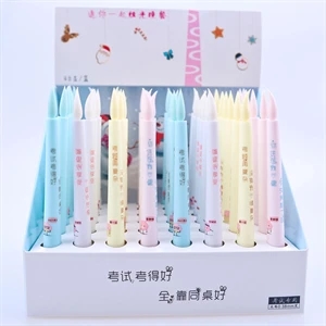 Custom Colorful Candle Shaped Pen